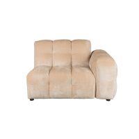 Dutchbone Hackman bankelement met rechterarm leuning