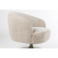 Puur Rolland draaifauteuil - beige/bruin