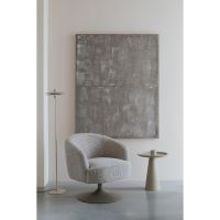 Puur Rolland draaifauteuil - beige/bruin