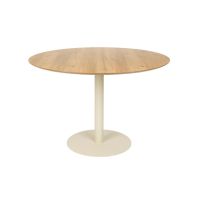 Puur Kyle eettafel ø110 cm - naturel/beige