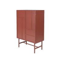 Puur Harold wandkast - rood