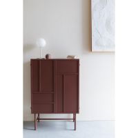 Puur Harold wandkast - rood