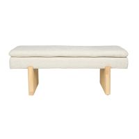 Preston bench - beige/hout