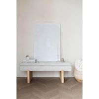 Preston bench - beige/hout