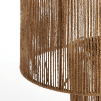 Lavatera tafellamp Ø30x43 cm - jute naturel