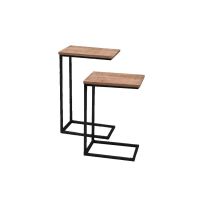 Brix Jordy bijzettafel set van 2 - naturel