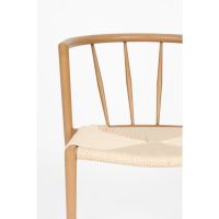 Clyde eetkamerstoel hout - naturel