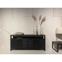 Livingfurn Norris dressoir 180 cm - zwart
