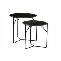 Oslo bijzettafel ovaal 160 cm - zwart