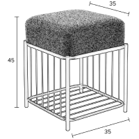 Krukje Milou Vierkant