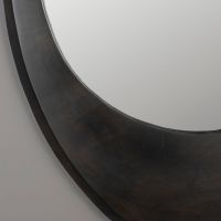Dutchbone Aren spiegel - zwart hout M
