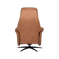 Label51 Oslo elektrische fauteuil - cognac microsuède