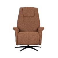 Label51 Stockholm elektrische fauteuil bouclé - koraal