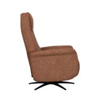 Label51 Stockholm elektrische fauteuil bouclé - koraal