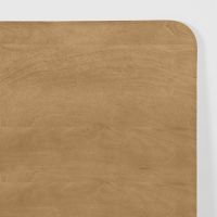 Label51 Restaurant/Bartafel Blad Vierkant Sloppy Edge 70x70 cm - naturel mangohout