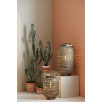 Light & Living Udupi tafellamp Ø31x45,5 cm - bruin goud