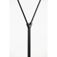 Orion vloerlamp 2L - mat zwart