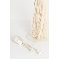 Light & Living Espino tafellamp ø31x70 cm - crème+naturel