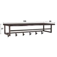 Kapstok Yucon 6 haken van het woonmerk Fraaai