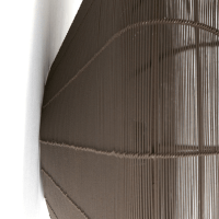 Light & Living Bahoto plafondlamp Ø40 cm - mat donkerbruin