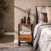 Fraaai Carter nachtkastje - acaciahout - 1L - naturel