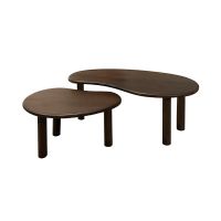 Brix Nubi salontafel set van 2 - donkerbruin
