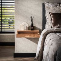 Fraaai Hugo nachtkastjez - set van - groot - massief acacia naturel