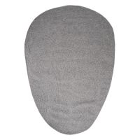 By-Boo Vloerkleed Pebble ovaal