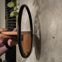 Fraaai Esha wandschap rond - naturel