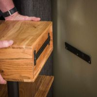 Fraaai Sweep nachtkastje 35 cm acaciahout