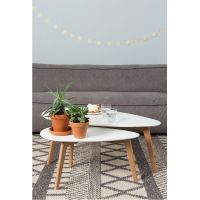 Drop bijzettafel set