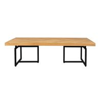 Dutchbone Class salontafel 120x60x35 cm - eikenhout