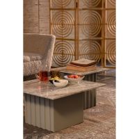 Clayton salontafel 60 cm - beige