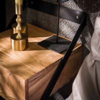 Fraaai Lexi zwevend nachtkastje set van 2 - acacia naturel