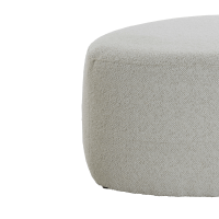 Light & Living Liberia poef 80x80x35 cm - beige