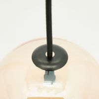 Shona cluster hanglamp rechthoek - amberkleurig