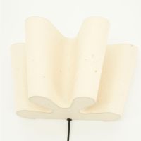 Meander wandlamp - crème