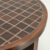 By-Boo TiledUp salontafel hout/keramiek - donkerbruin