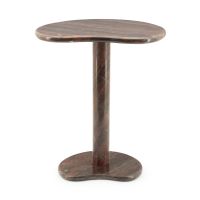 By-Boo Rosso bijzettafel marmer - burgundy