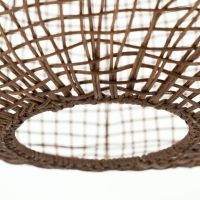 Hata plafondlamp groot - bruin