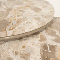 By-Boo Alvar bijzettafel set van 2 - beige