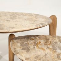 By-Boo Marnish bijzettafel groot - naturel