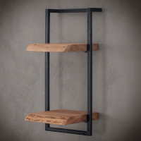 Woody Metaal Wandplank - Bundel Set van Drie 100x65 cm van het woonmerk Fraaai