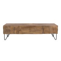 Fraaai Pioter tv-meubel massief mangohout - zand