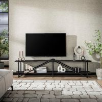 Fraaai Kingsley tv-meubel 220 cm XL - grijs