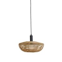 Light & Living Milan hanglamp ø40x15 cm rotan - naturel