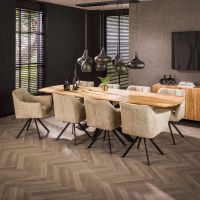 Fraaai Jami uitschuifbare eettafel 175-275 cm - acacia hout