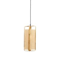 Light & Living Sendai hanglamp Ø27x56 cm - zand+bamboe naturel