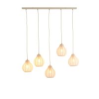 Light & Living Elati hanglamp 5L - zand