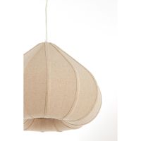 Zubeda hanglamp ø40x28,5 cm linnen - naturel